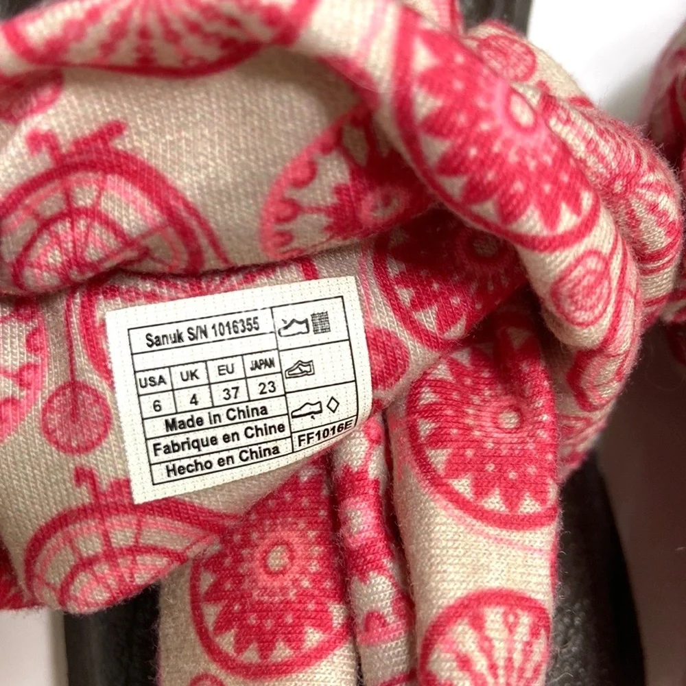 COPY - Sanuk Yoga Sling Bicycle Print Sandals - Picture 10 of 10